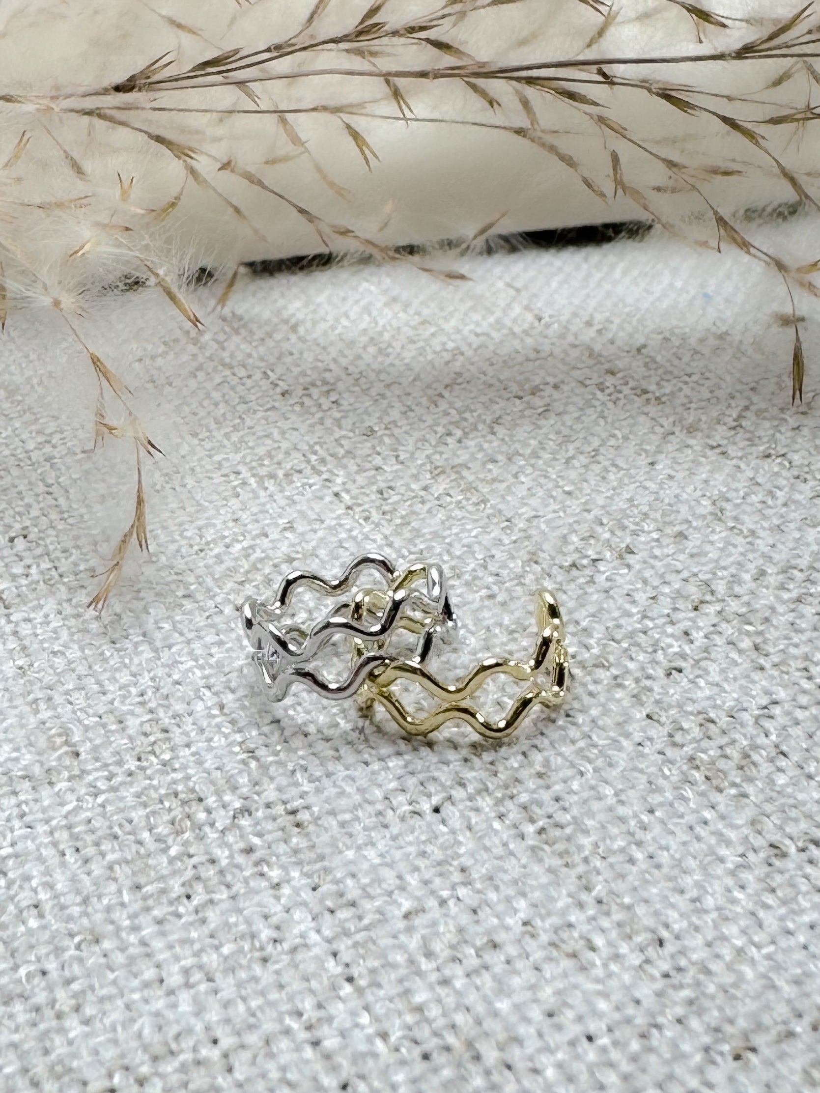 Earcuff Double Wave