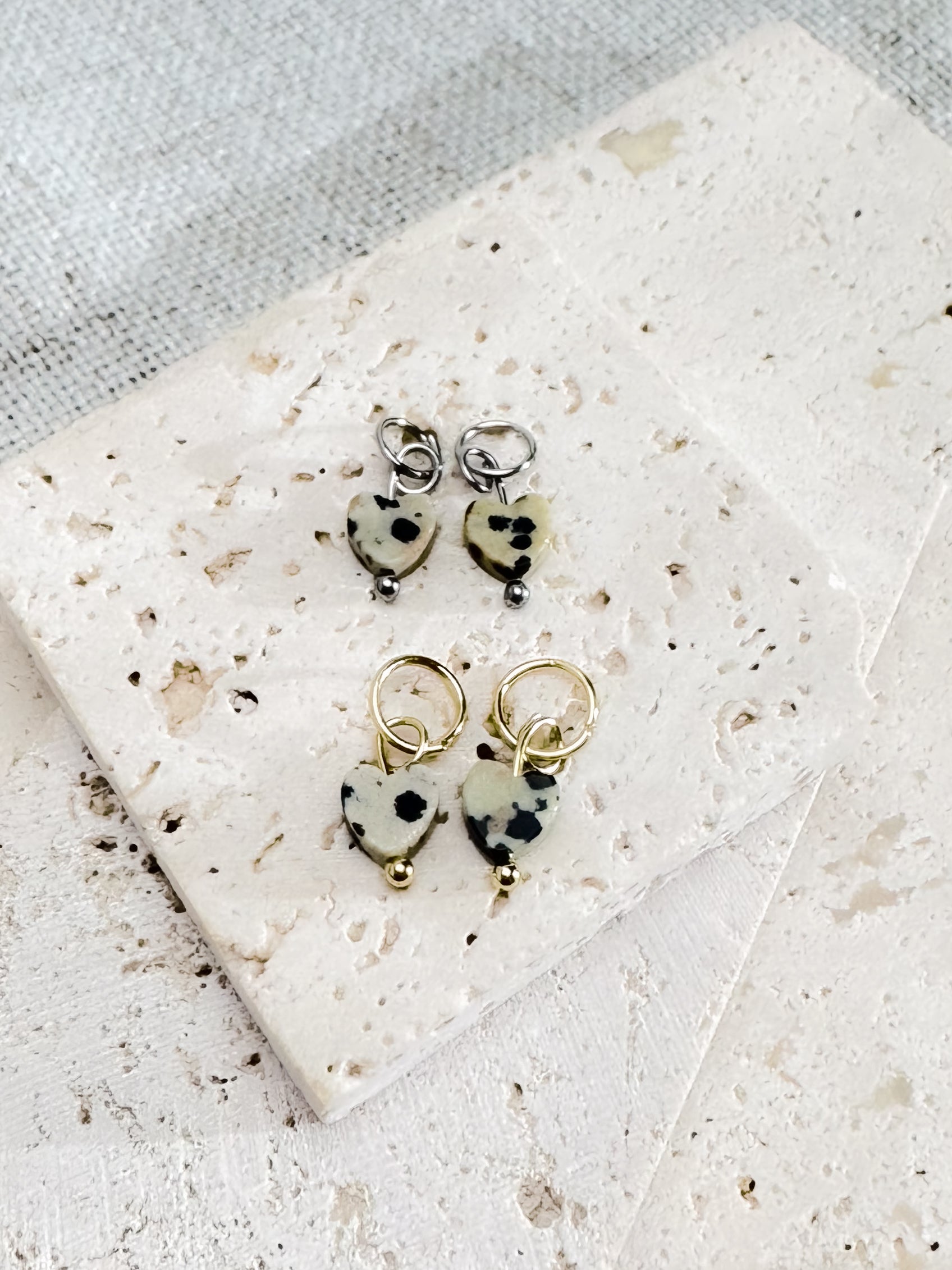 Charms Dalmatiner Jaspis