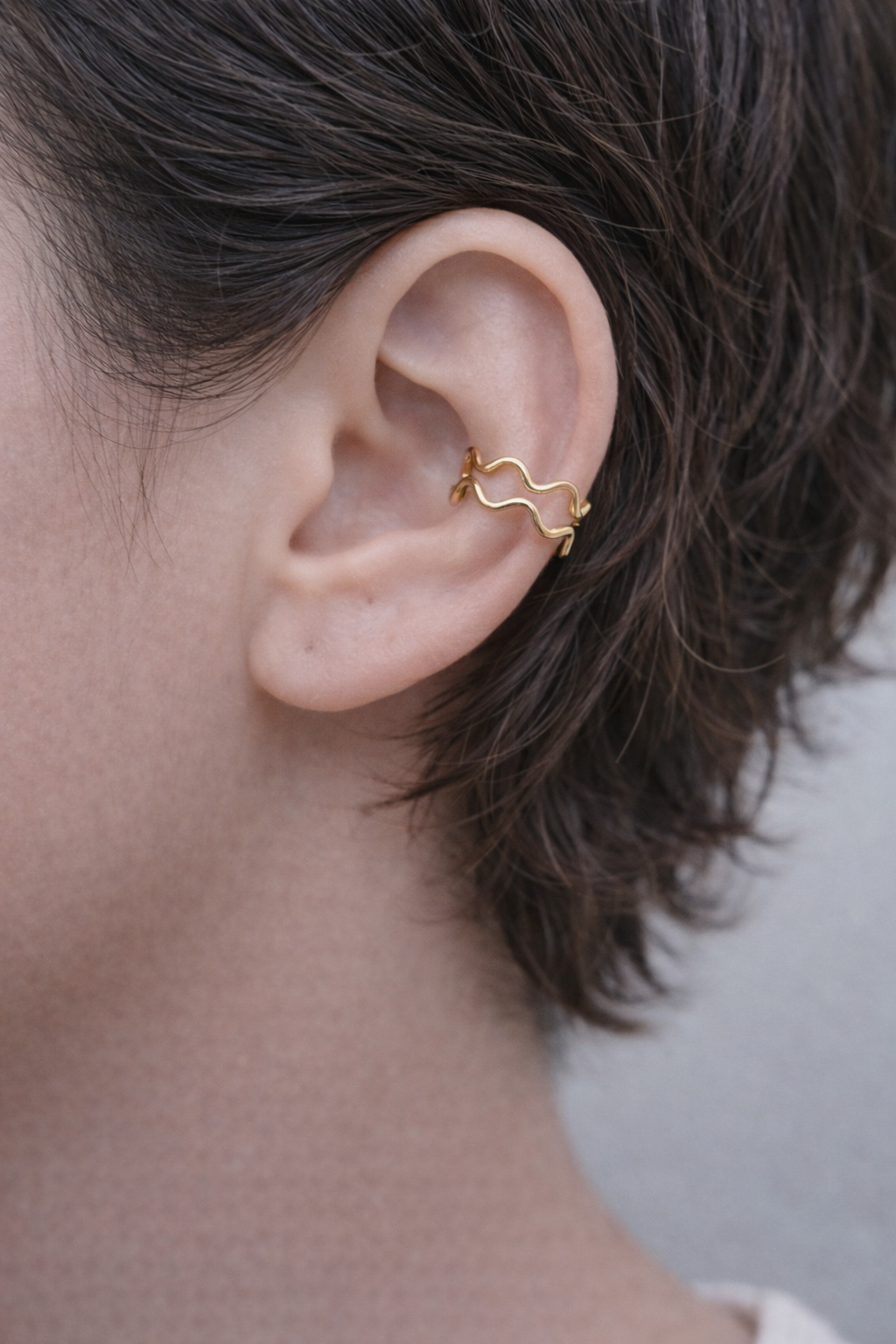 Earcuff Double Wave