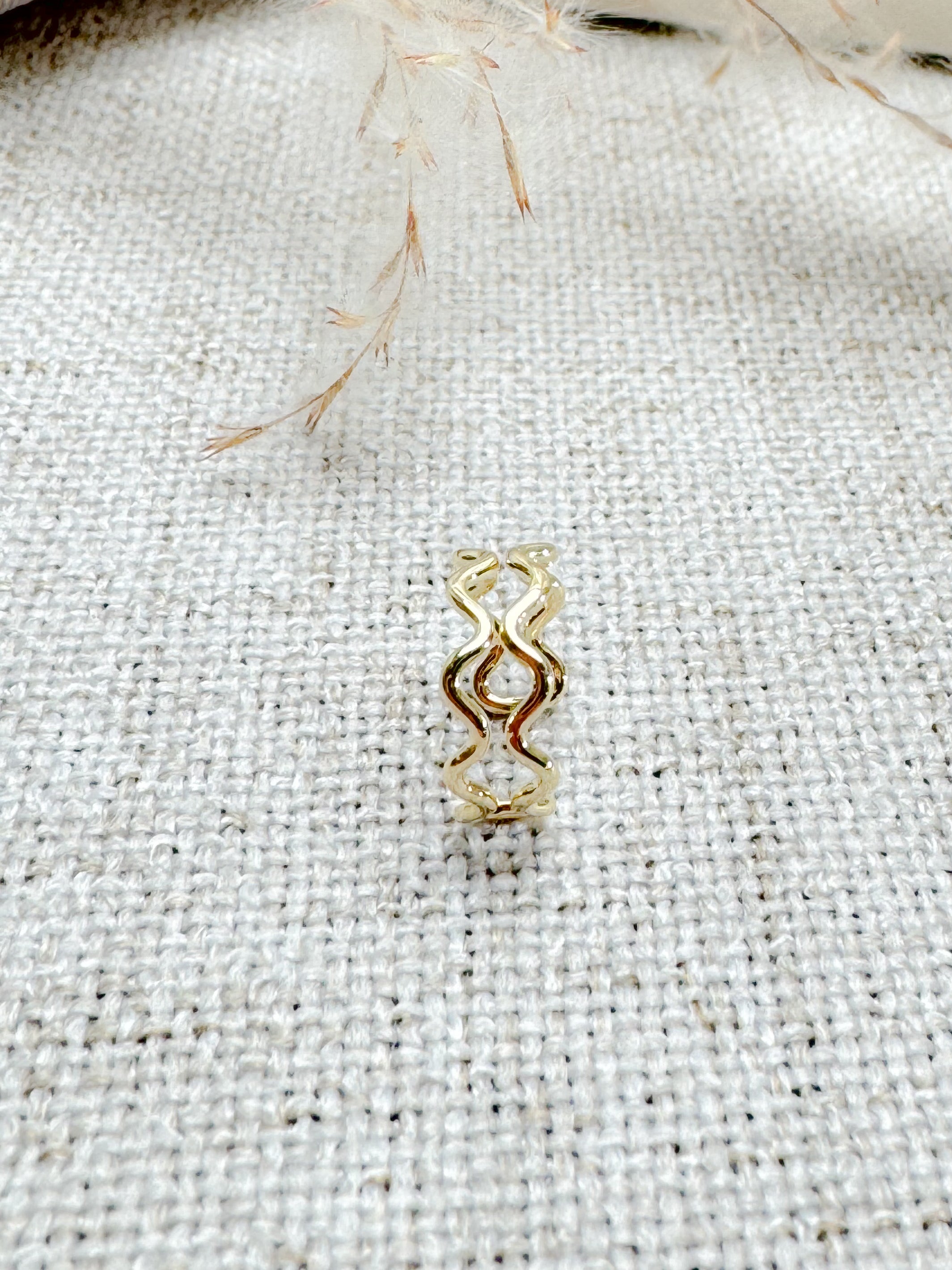 Earcuff Double Wave