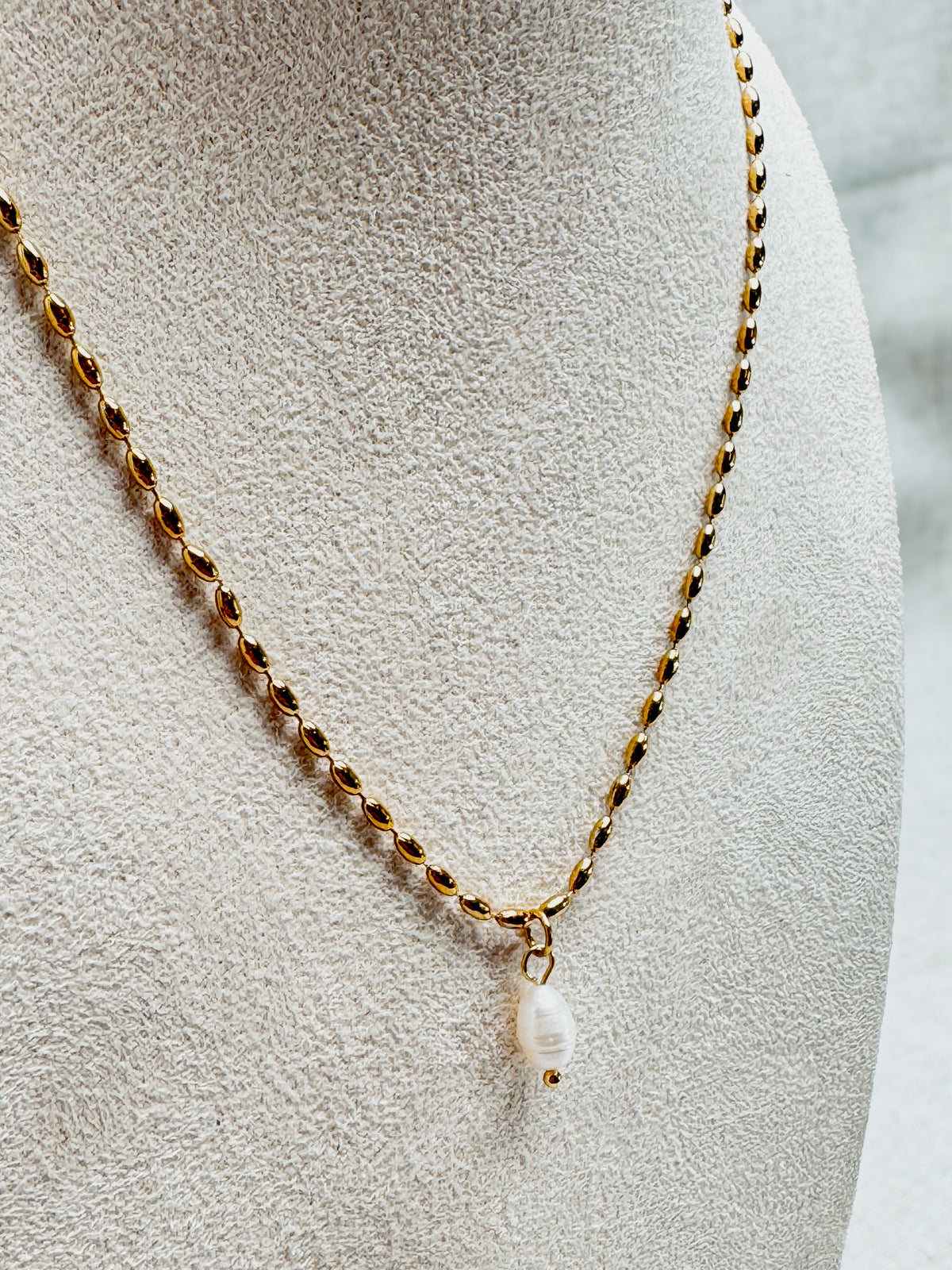 Kette Pearl Drop